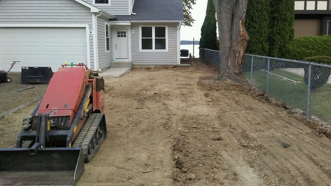 Before - Sod Installment & Grading in Mount Pleasant, WI