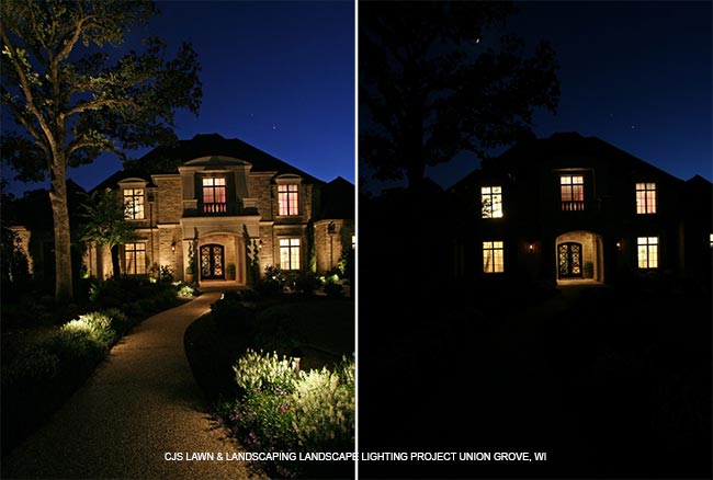 Landscape Lighting in Union Grove, WI